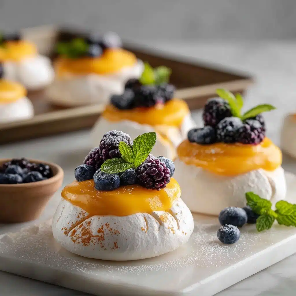 Meringues with Citrus Curd Recipe