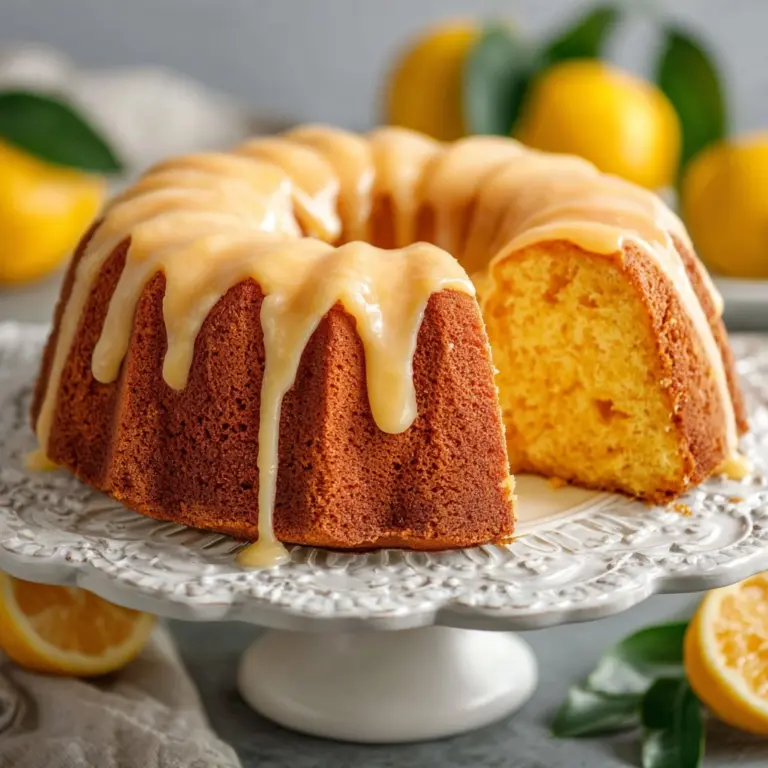A Lemon Cake To Die For Recipe
