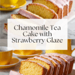 Chamomile Tea Cake With Strawberry Icing Recipe
