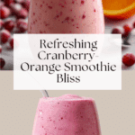 Cranberry-Orange Fruit Smoothies Recipe