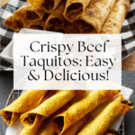 Easy Beef Taquitos Recipe