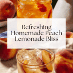Homemade Peach Lemonade Recipe