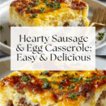 Easy Sausage and Egg Casserole Recipe