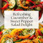 Cucumber Sweet Pepper Salad Recipe