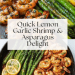 Lemon Garlic Shrimp and Asparagus (20-Minutes) Recipe