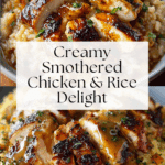 Smothered Chicken and Rice Recipe