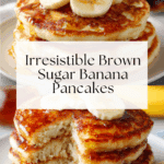 Brown Sugar Banana Pancakes Recipe