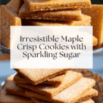 Shimmering Maple Crisp Cookies Recipe