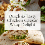 Chicken Caesar Wraps Recipe