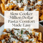 Crock Pot Million Dollar Pasta Recipe