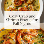 Crab and Shrimp Seafood Bisque Recipe