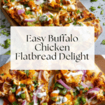 Buffalo Chicken Flatbread Recipe