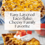 Easy Layered Taco Bake Recipe
