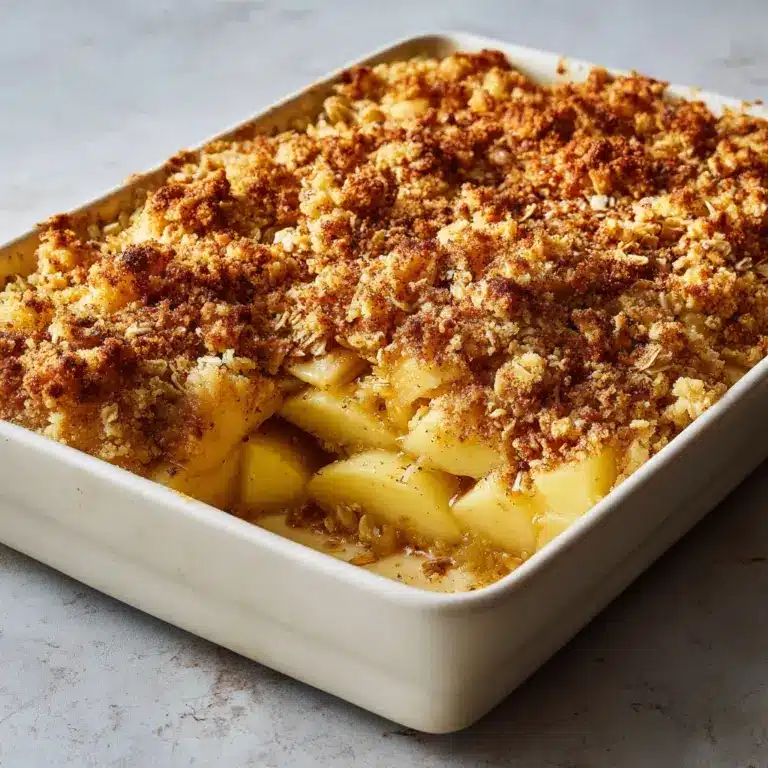 Amish-Style Apple and Cinnamon Baked Oatmeal Recipe