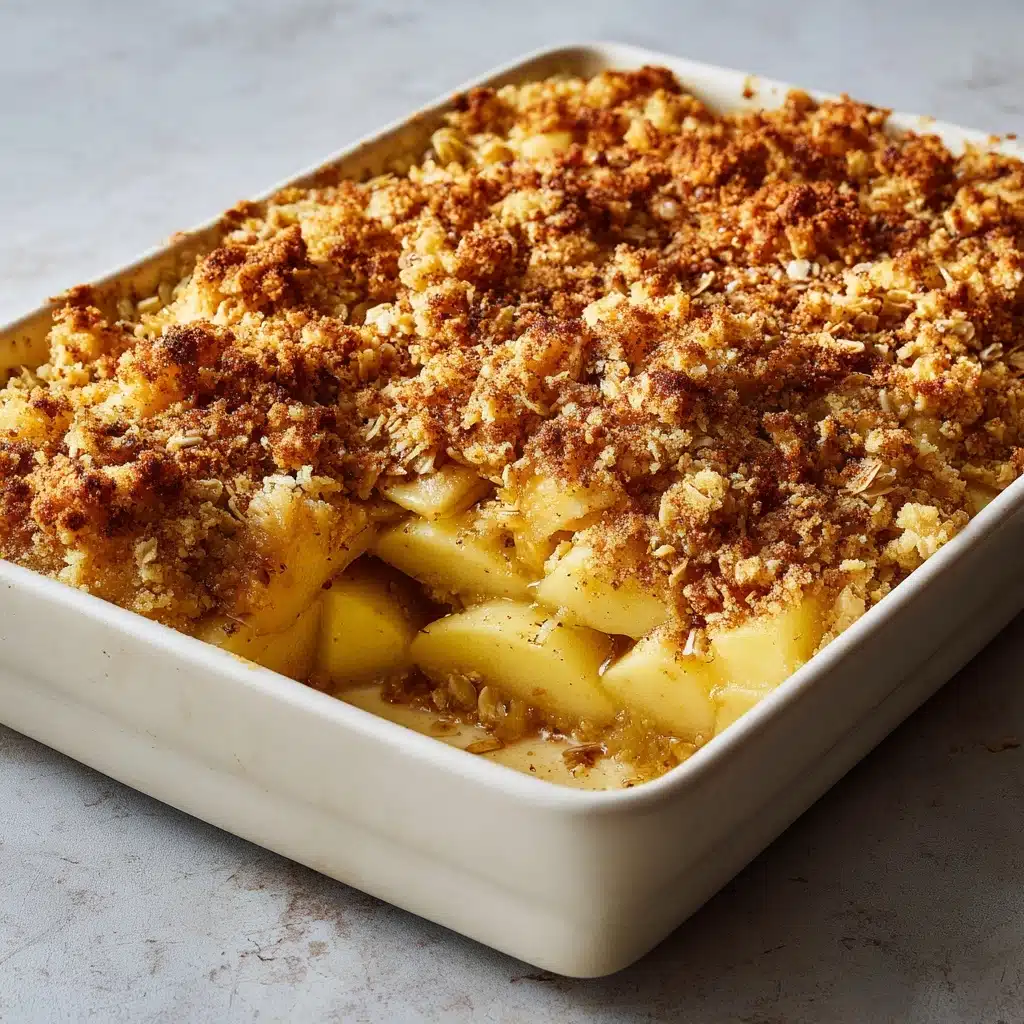 Amish-Style Apple and Cinnamon Baked Oatmeal Recipe - Recipe Image
