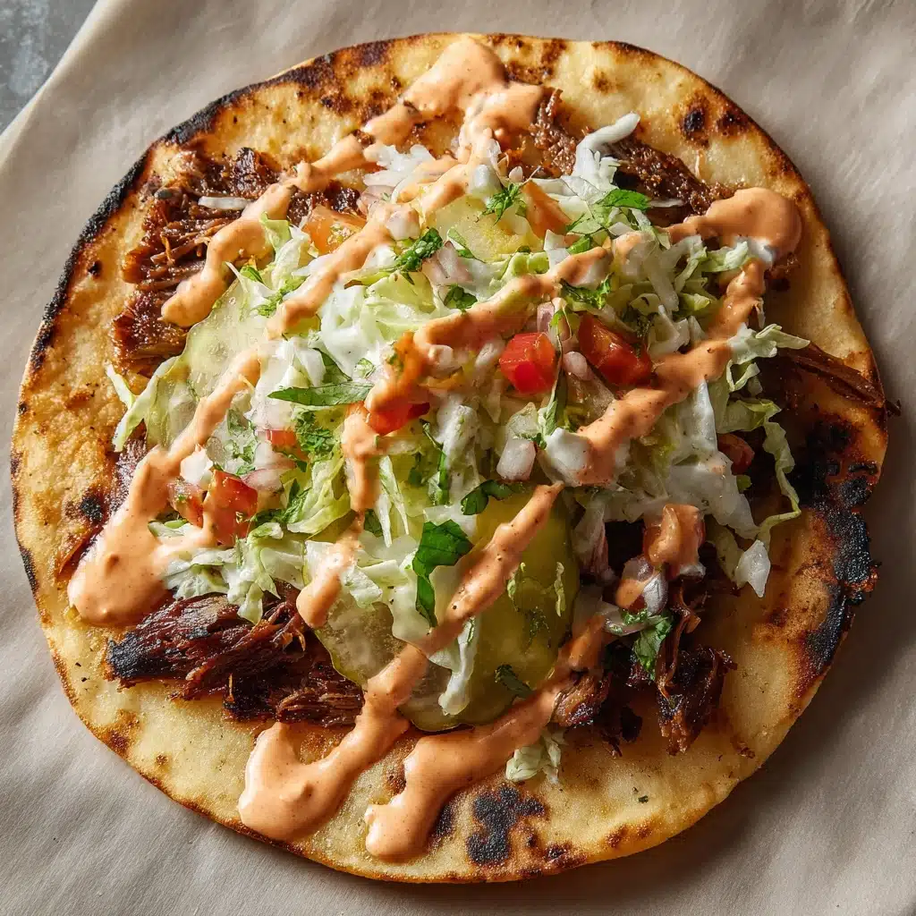 Easy Smash Burger Tacos Recipe - Recipe Image