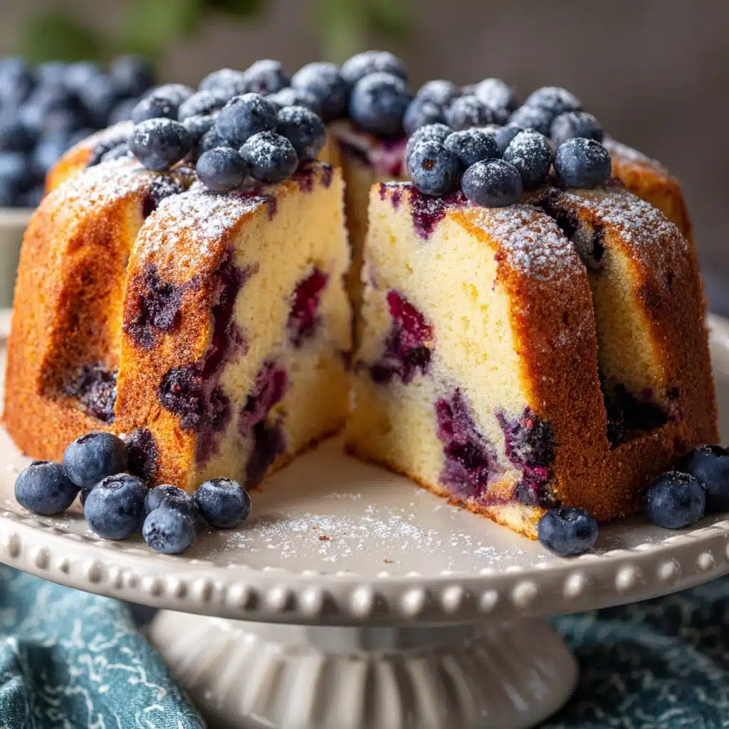 Blueberry Sour Cream Coffee Cake Recipe - Recipe Image