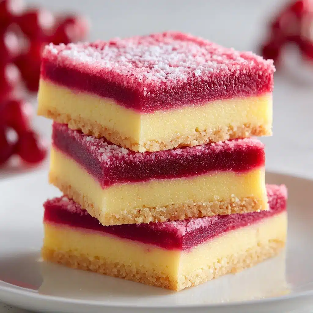 Lemon Raspberry Bars Recipe - Recipe Image