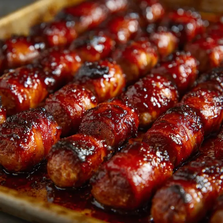 Sweet and Spicy Baked Hot Dog Burnt Ends Recipe
