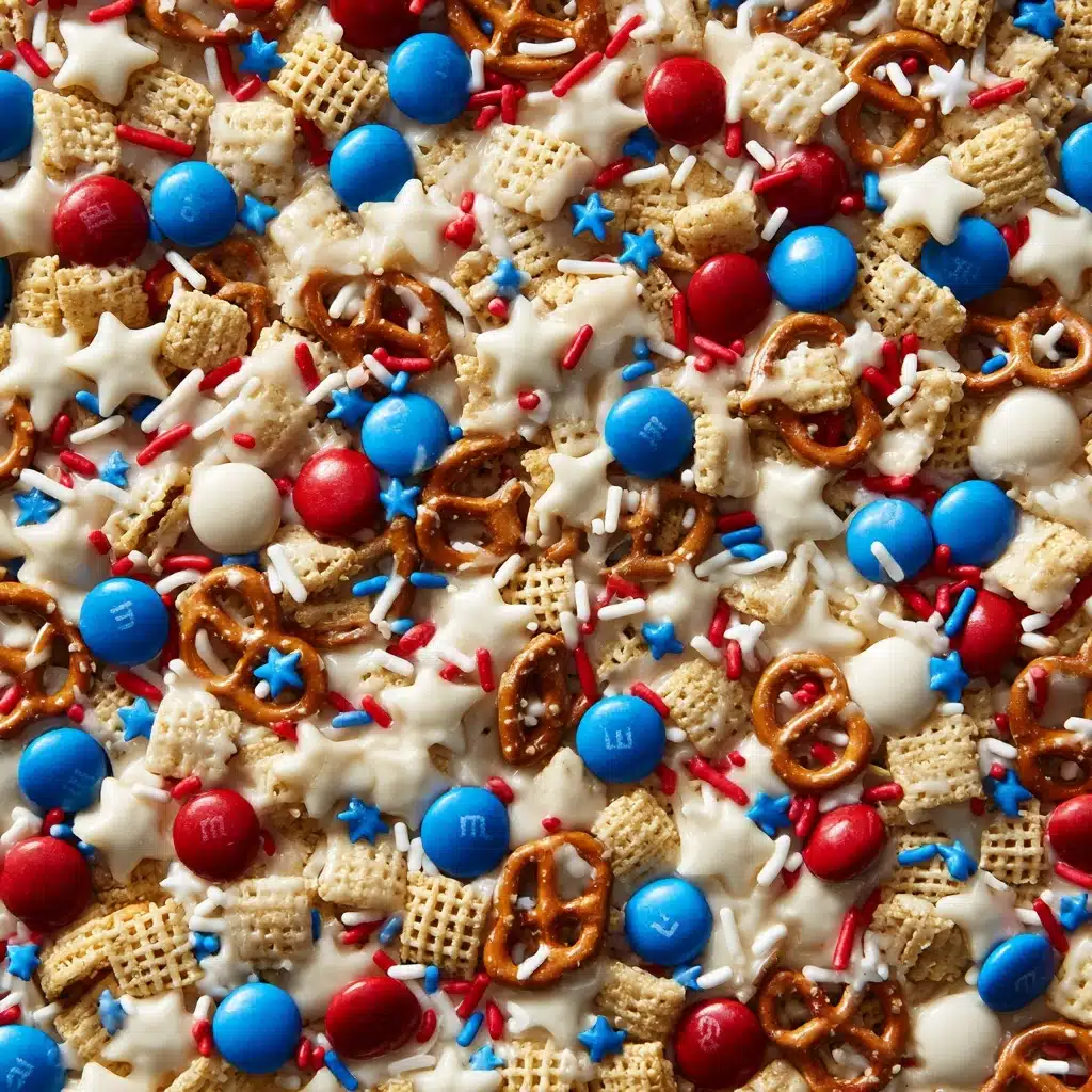 4th of July Snack Mix Recipe