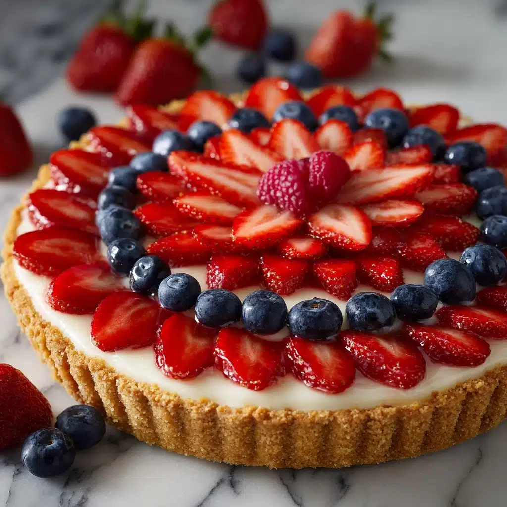 4th of July Fruit Pizza Recipe
