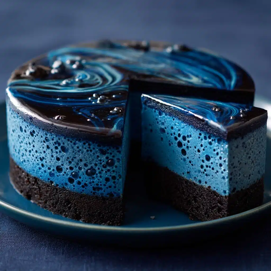 Ravenclaw Midnight Blueberry Cheesecake Recipe - Recipe Image