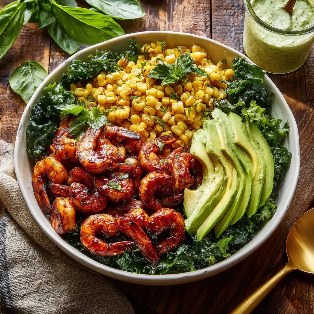 hot honey blackened shrimp caesar salad Recipe - Recipe Image