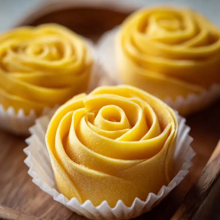 Mango Crepe Roll Recipe