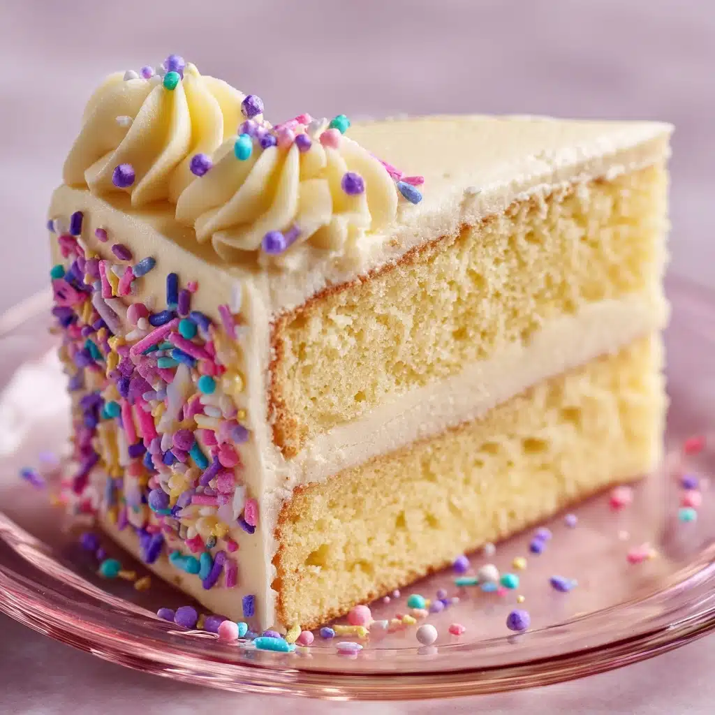Mini Vanilla Cake Recipe - Recipe Image