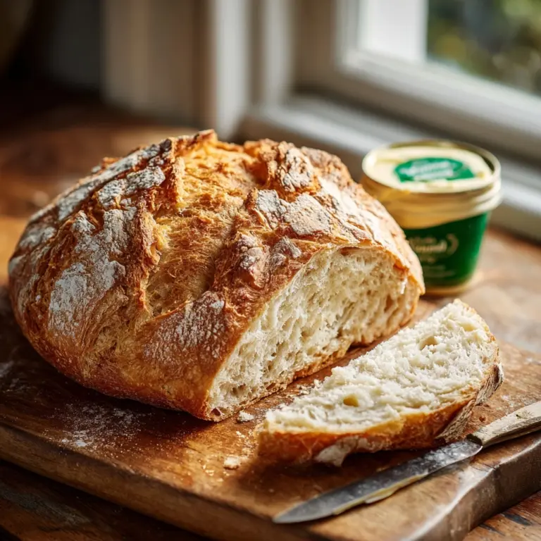 Garlic Cheddar Irish Soda Bread Recipe