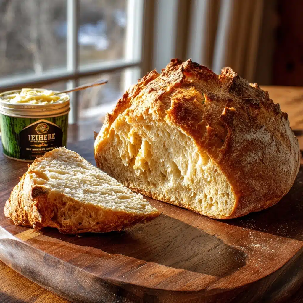 Garlic Cheddar Irish Soda Bread Recipe - Recipe Image