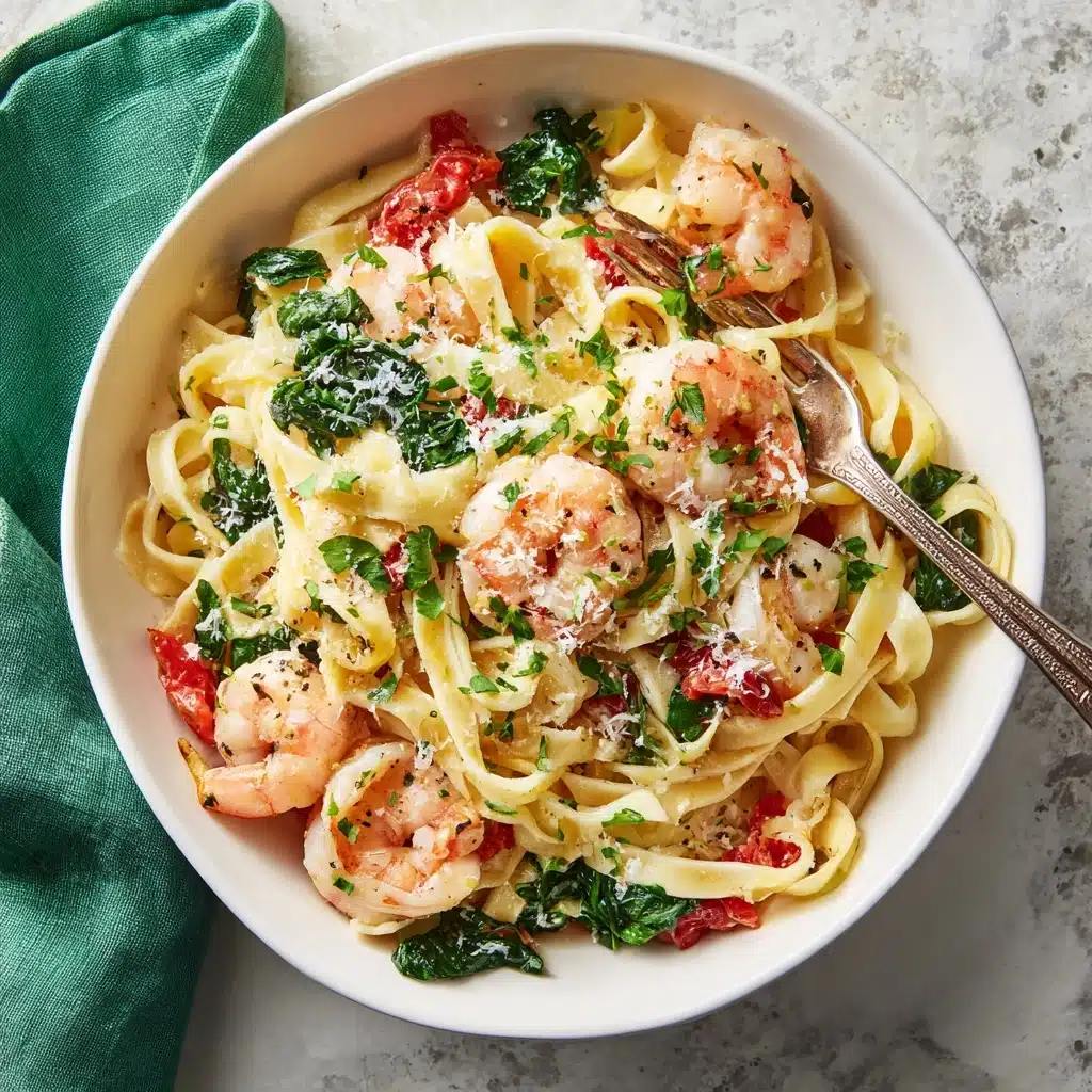 Shrimp Fettuccine Recipe - Recipe Image