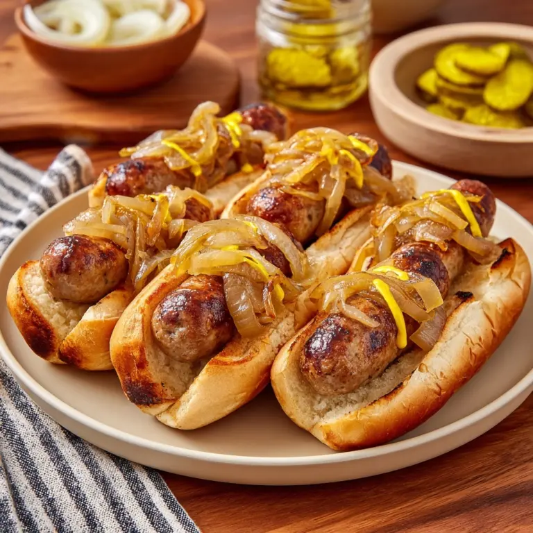 Midwestern-Style Beer Boiled Brats Recipe