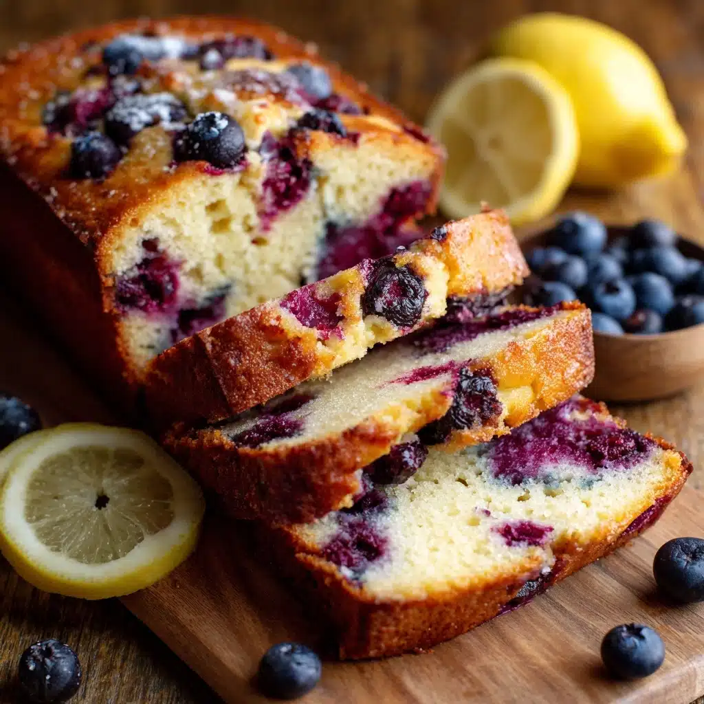 Lemon Blueberry Loaf Recipe