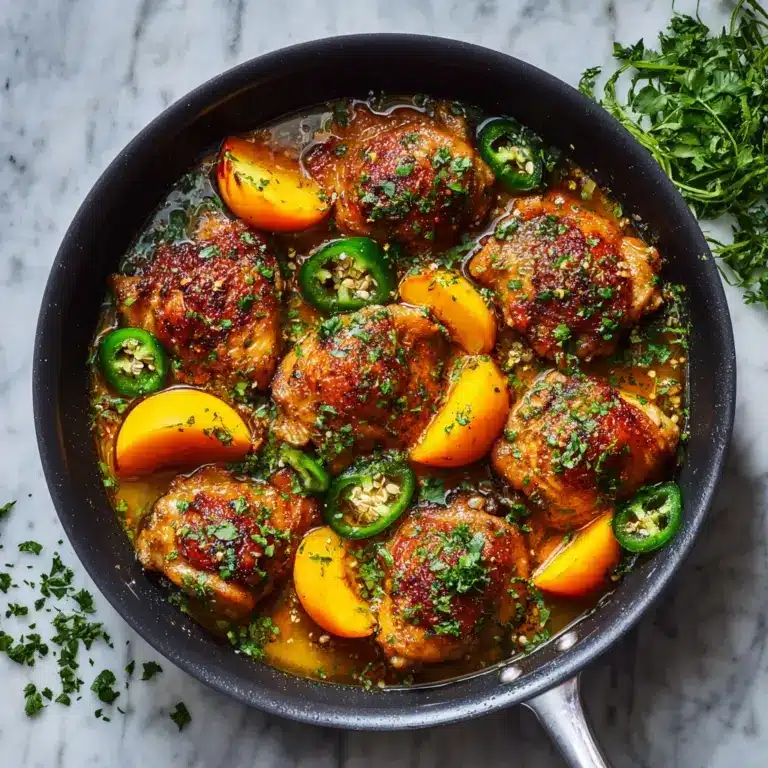 Jalapeno Peach Chicken Recipe