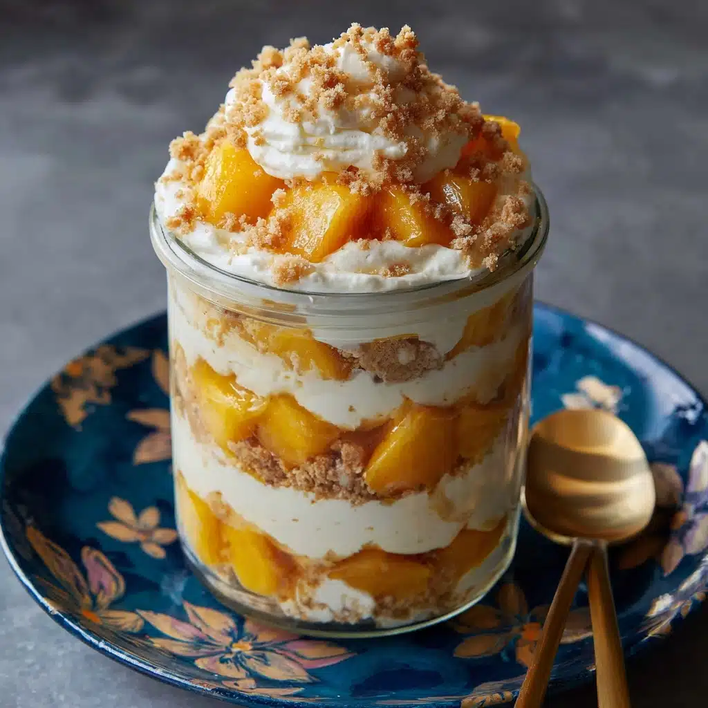Magnolia Bakery Peach Crisp Pudding Recipe - Recipe Image