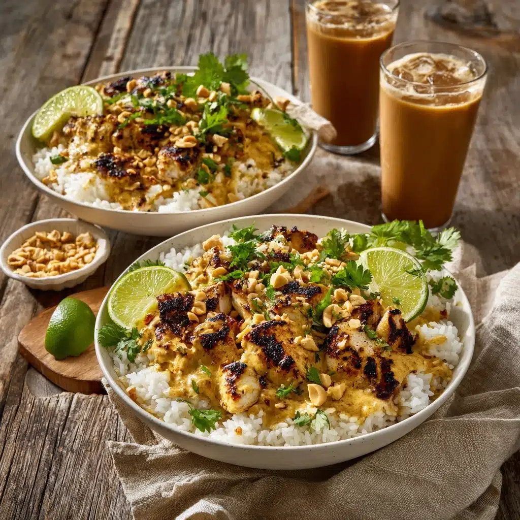 Thai Peanut Chicken Recipe - Recipe Image