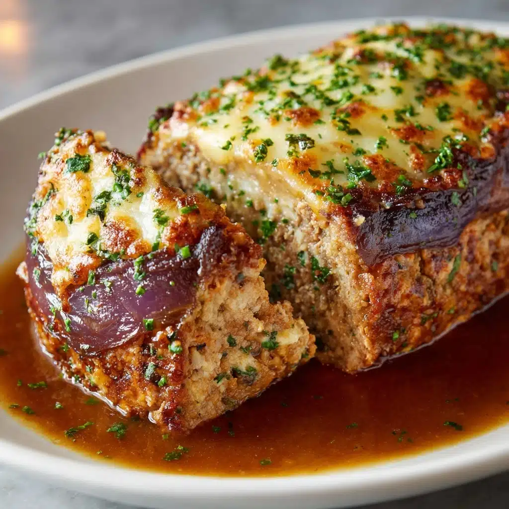 French Onion Meatloaf Recipe - Recipe Image