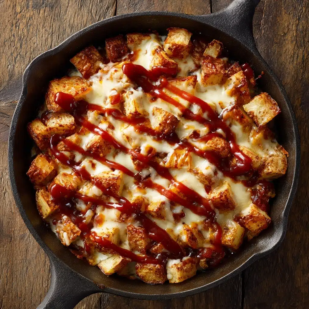 BBQ Chicken Potato Skillet Recipe - Recipe Image