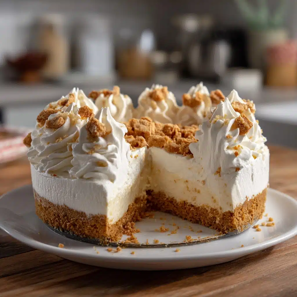 Marshmallow Whip Cheesecake : No-Bake Dream Dessert Recipe - Recipe Image