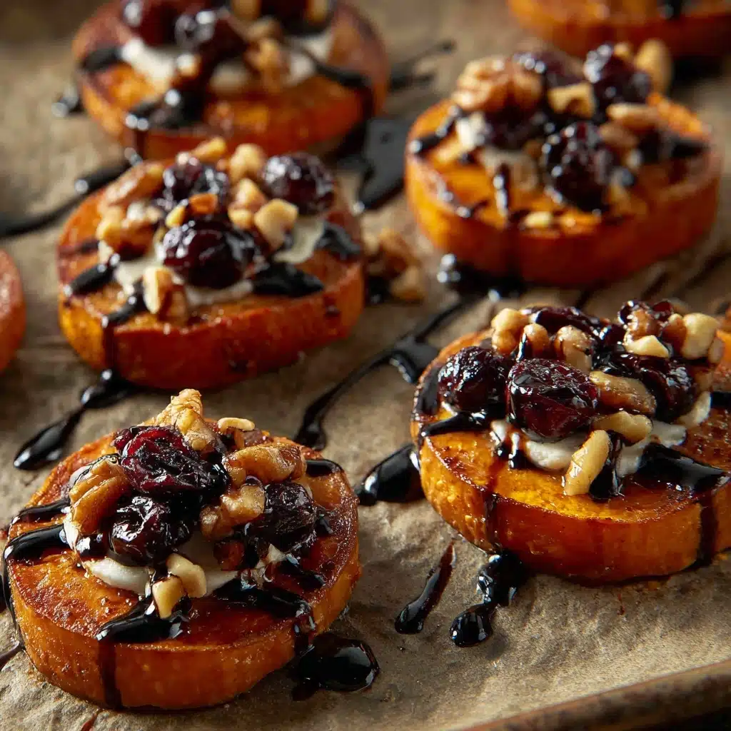 Sweet Potato Rounds with Goat Cheese Recipe - Recipe Image