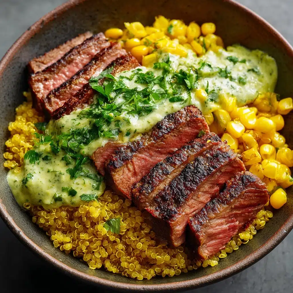 Bowl with Cilantro Cream Sauce delights! Recipe - Recipe Image