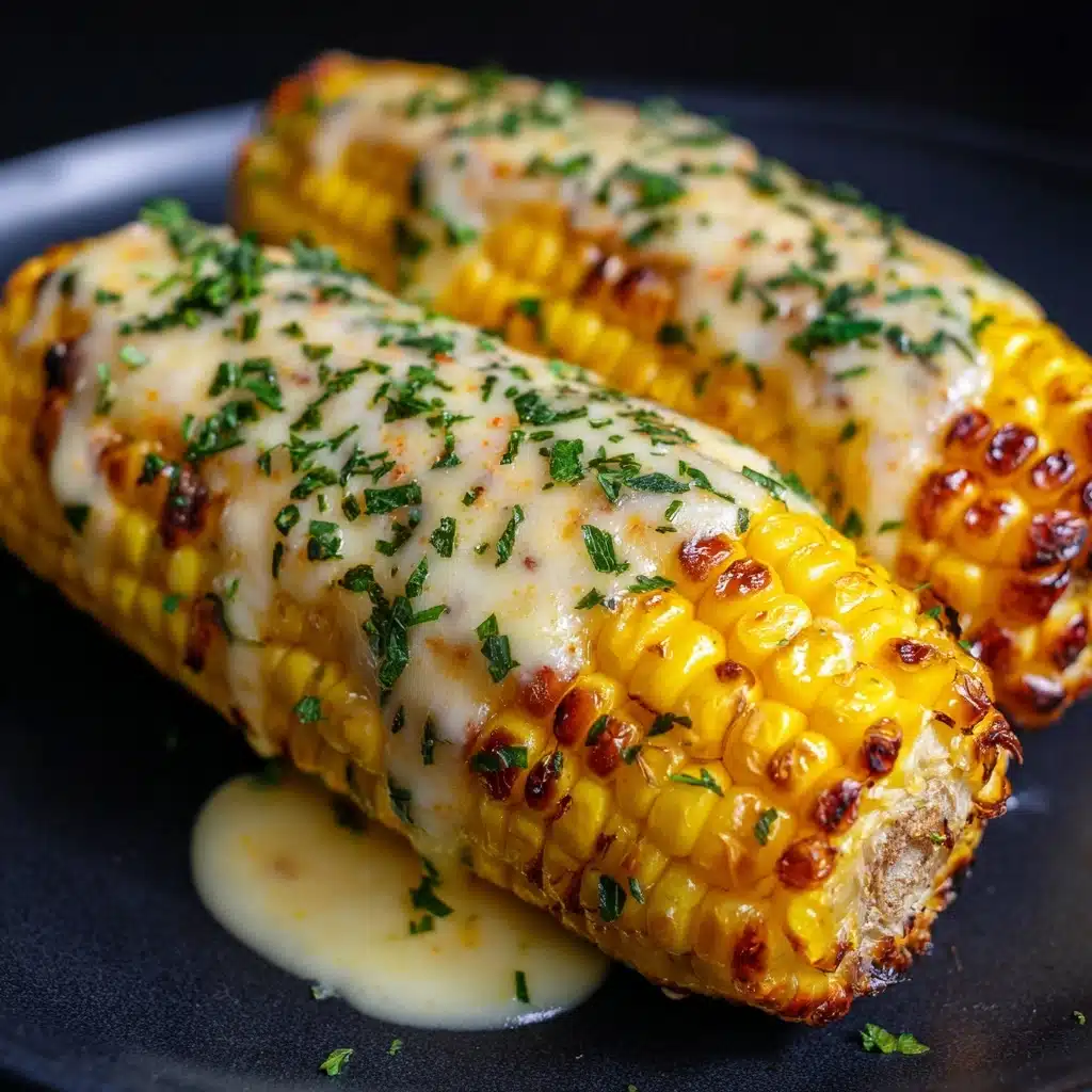 How to Make Cheesy Garlic Butter Corn on the Cob in Minutes Recipe - Recipe Image