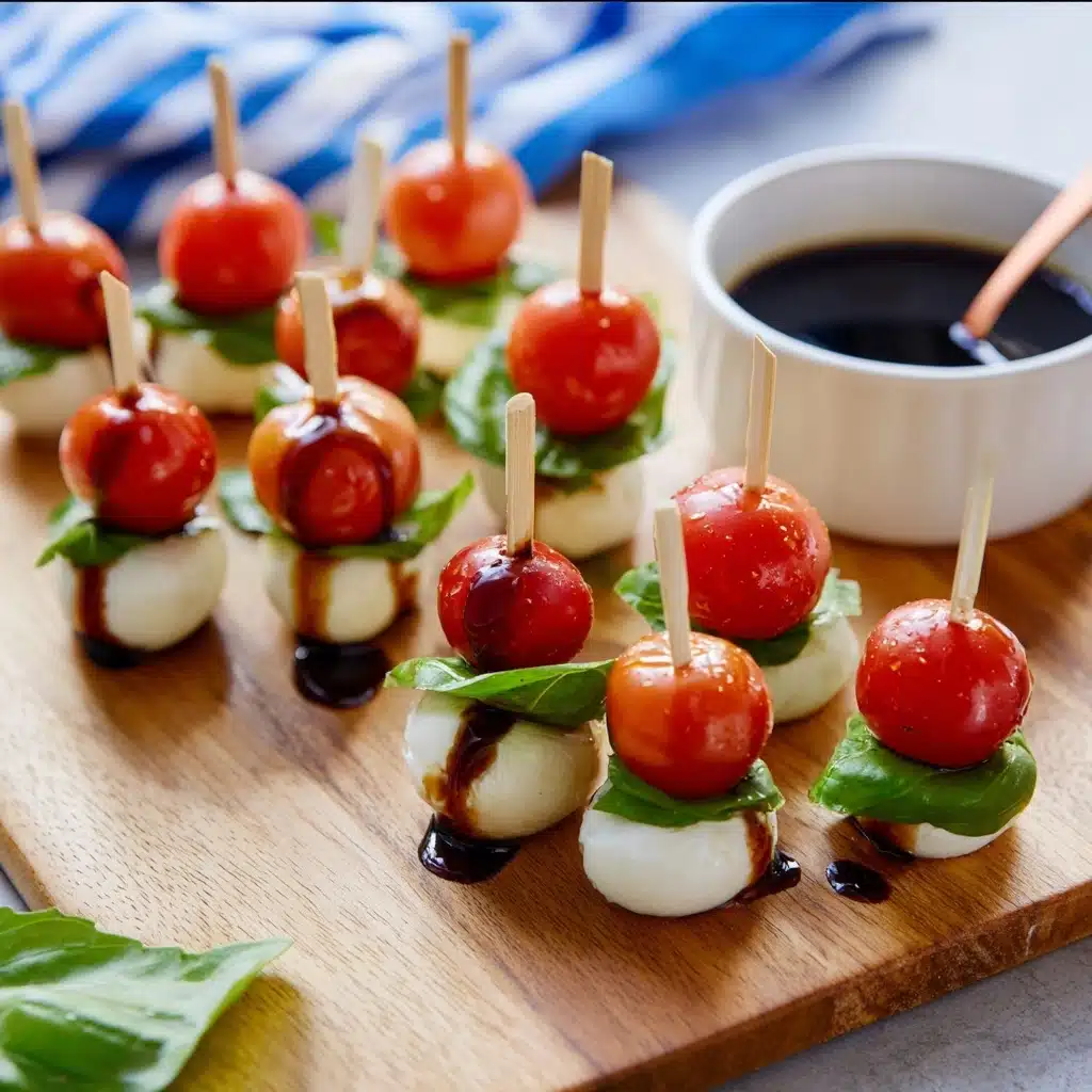 Caprese Salad Skewers Recipe - Recipe Image