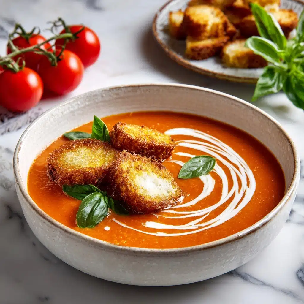Easy Roasted Tomato Soup Recipe - Recipe Image