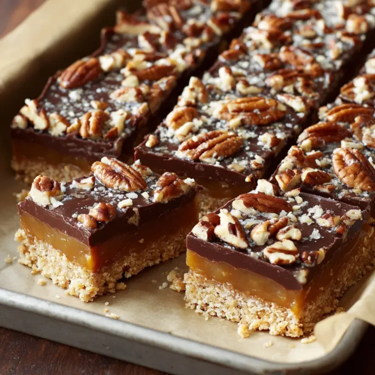 Easy Turtle Bars Recipe