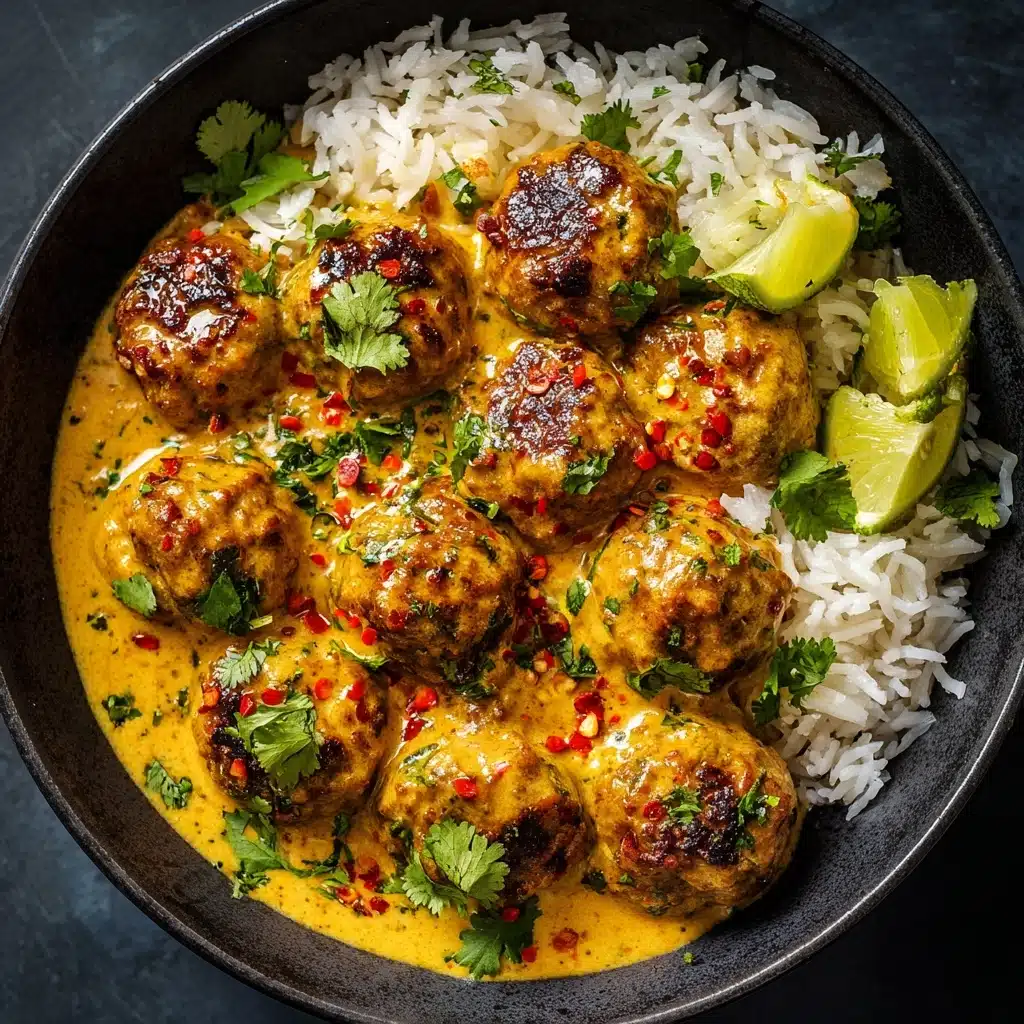 Coconut Curry Meatballs – Creamy & Spiced to Perfection! Recipe - Recipe Image