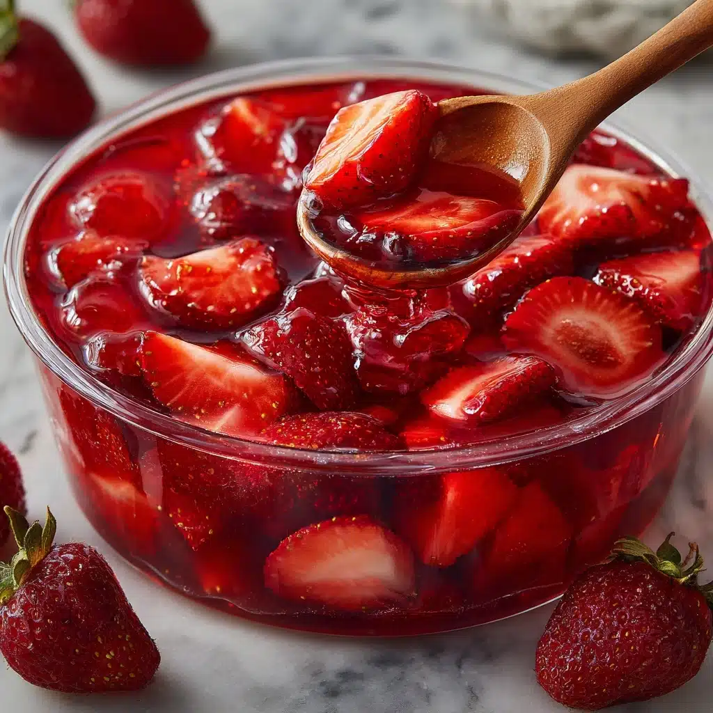 Homemade Strawberry Topping with Secret Ingredient Recipe