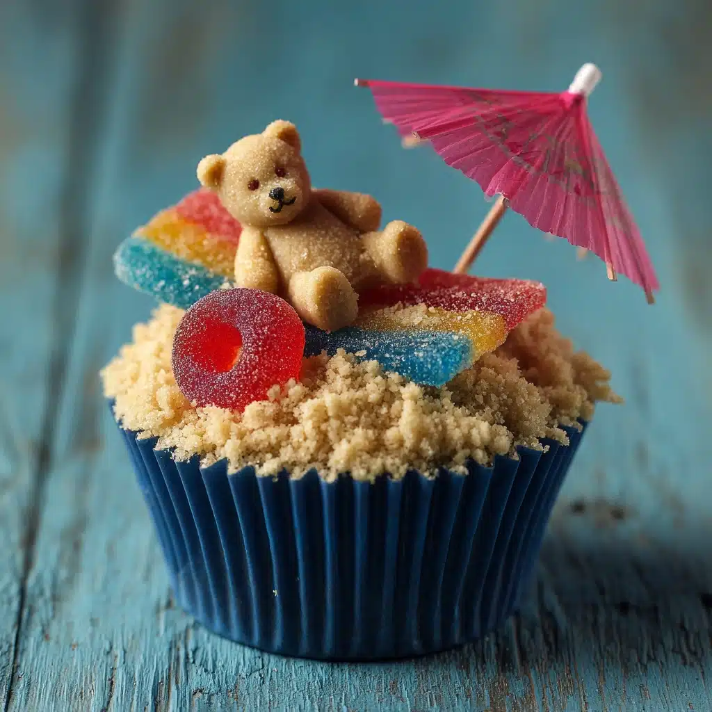 Summer Beach Party Cupcakes Recipe - Recipe Image