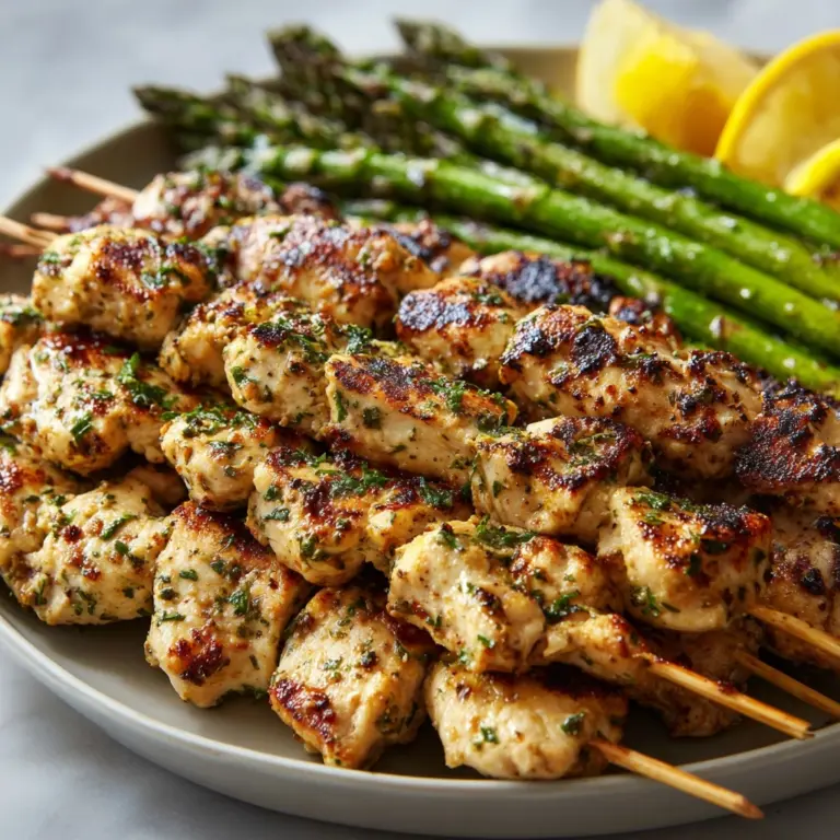 Grilled Chicken Breasts with Lemon Garlic Recipe